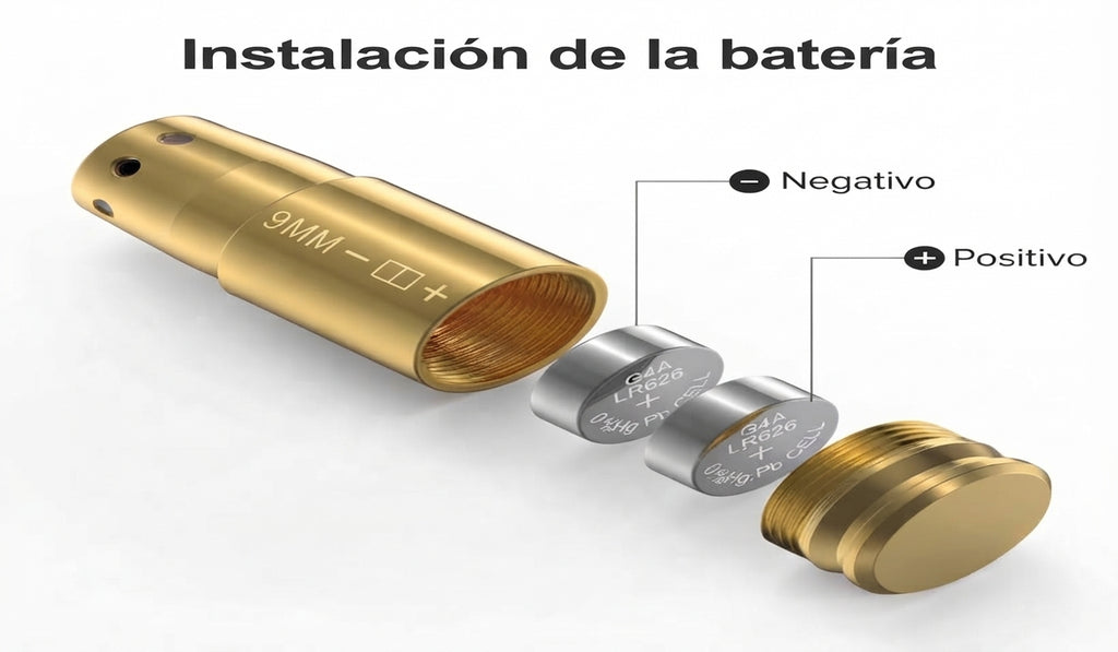Cartucho Láser de Entrenamiento 9mm